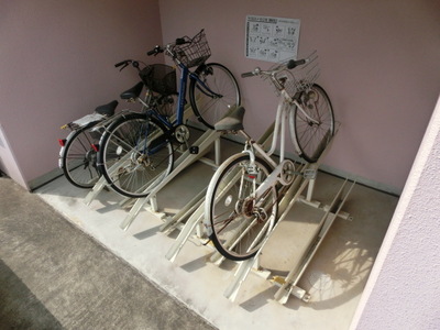 Other common areas. Bicycle parking space