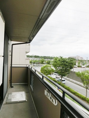 Balcony. Corner room balcony