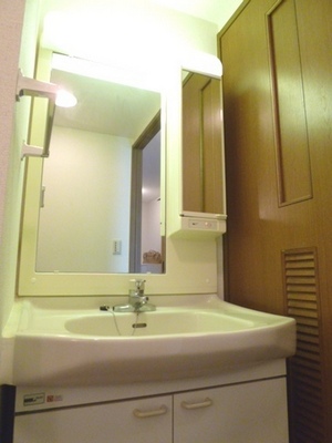 Washroom. Typical indoor photo. Separate vanity slowly can get dressed