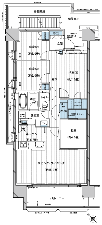 Floor: 4LDK + WIC + N, the area occupied: 90.5 sq m, Price: 33,980,000 yen, now on sale