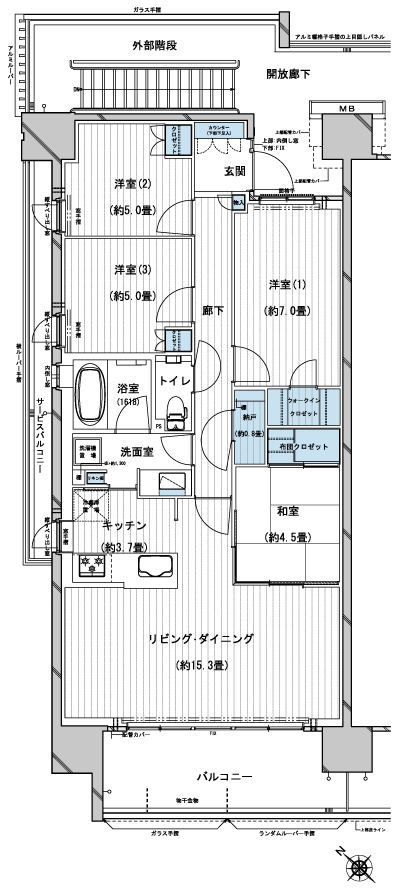 Floor: 4LDK + WIC + N, the area occupied: 90.5 sq m, Price: 38,780,000 yen, now on sale