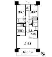 Floor: 3LDK + FC, the occupied area: 83.16 sq m, Price: 34,680,000 yen, now on sale