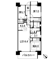 Floor: 3LDK + MR + WIC + FC + N, the occupied area: 90.45 sq m, Price: 32,980,000 yen, now on sale