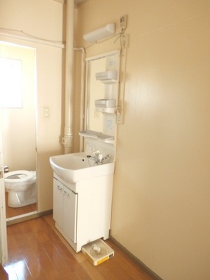 Washroom. Storage space and fulfilling vanity is recommended