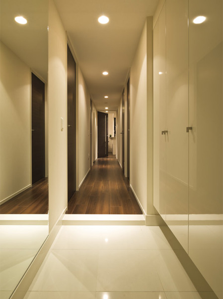Interior.  [Corridor]  ※ Model room I type menu plan (April 2012 shooting, There is paid and application deadline)