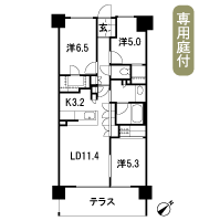 Floor: 3LDK + 2WIC, occupied area: 72.19 sq m, Price: 29,900,000 yen, now on sale