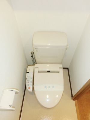 Toilet. Toilet is with a bidet