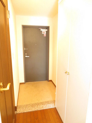 Entrance. There is a convenient and useful storage space near the front door