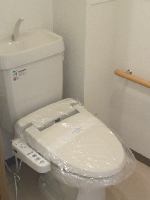 Toilet. Warm water washing toilet seat