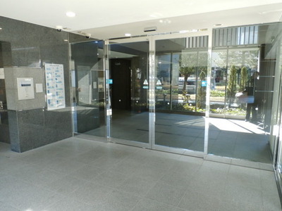 Entrance. Enhance and secure surface with auto-lock and security cameras