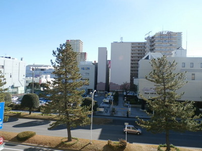 View. Balcony before is the view that there is a feeling of opening have opened.