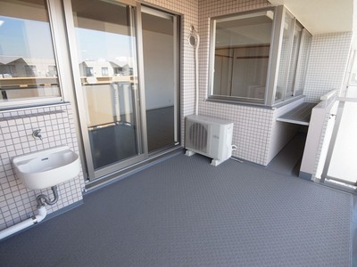 Other. Balconies, There is a convenient slop sink in gardening