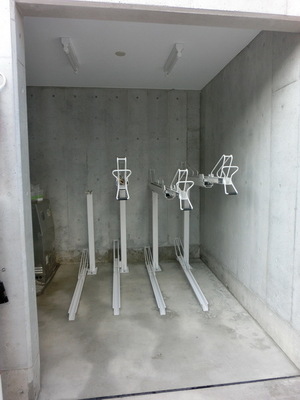 Other common areas. Place for storing bicycles