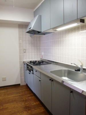 Kitchen. Typical indoor photo. Spacious kitchen of easy about 3.4 Pledge of cuisine.