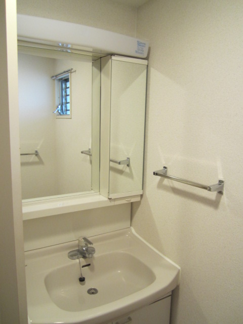 Washroom. Bathroom vanity