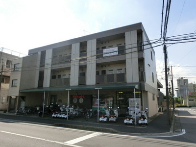 Building appearance. A quiet residential area