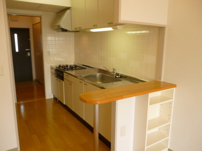 Kitchen. There are also various and convenient counter applications in the kitchen ☆