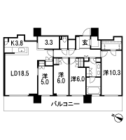 Floor: 4LD ・ K, the occupied area: 120.16 sq m, Price: TBD