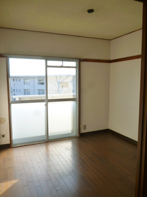 Other room space. There is storage closet in bright balcony side Western-style