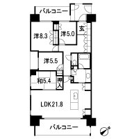 Floor: 4LDK + TR, the occupied area: 107.89 sq m, Price: 43,280,000 yen, now on sale