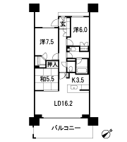 Floor: 3LDK + WIC + TR, the occupied area: 84.77 sq m, Price: 35,280,000 yen, now on sale