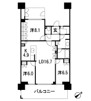 Floor: 3LDK + SIC + TR, the occupied area: 93.39 sq m, Price: 36,380,000 yen, now on sale