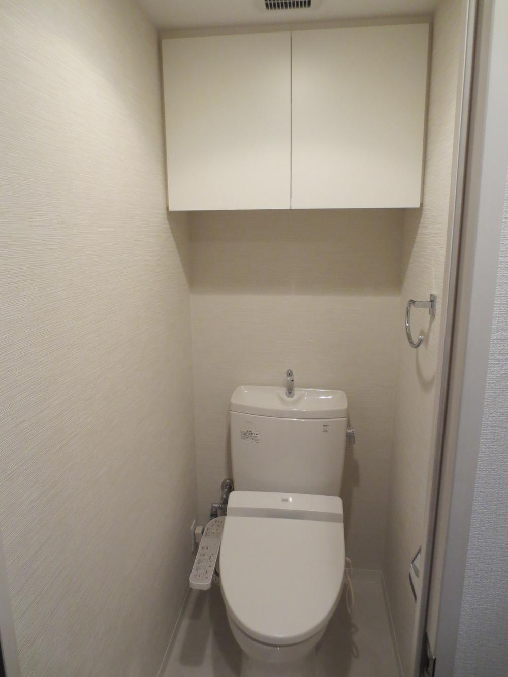 Toilet. With storage