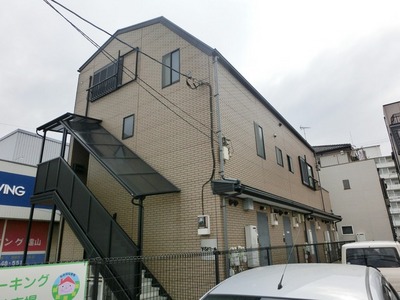 Building appearance. Location of Inagekaigan Station 10-minute walk
