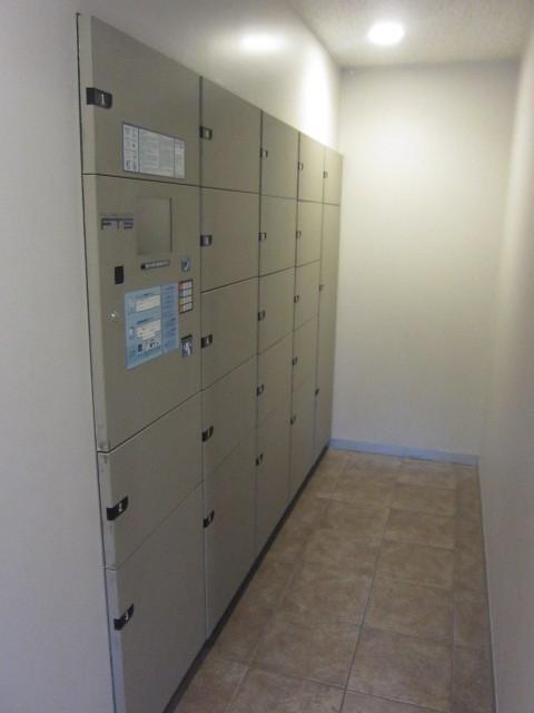 Other. It is with a full-time locker to store the luggage delivered was during your absence.