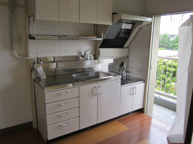 Kitchen. Bright kitchen. 