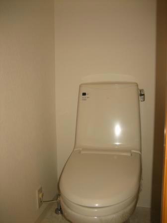 Toilet. Toilets are also separated from the kitchen!