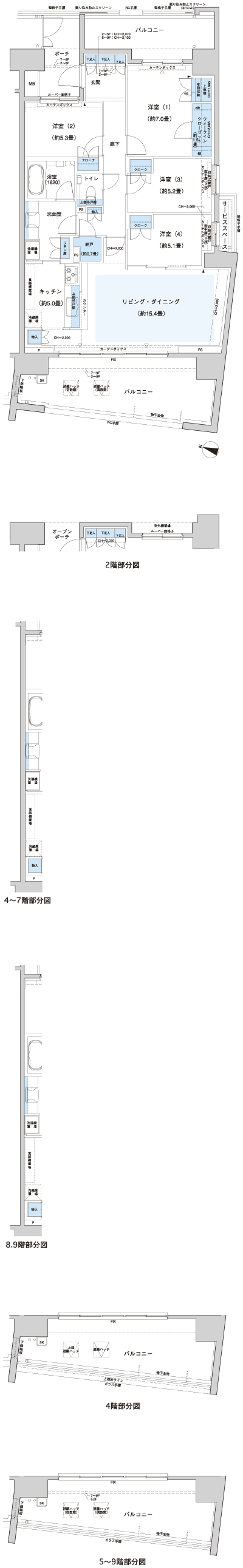 Floor: 4LDK + WIC + N, the occupied area: 103.19 sq m, Price: 44,100,000 yen, now on sale