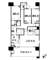Floor: 4LDK + WIC, the occupied area: 104.77 sq m, Price: 42,400,000 yen, now on sale
