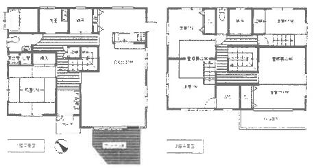 Floor plan. 45,800,000 yen, 5LDK + S (storeroom), Land area 205.16 sq m , Building area 171.68 sq m