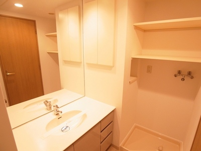 Washroom. There is storage space is a lot in the wash room, It helps in the storage