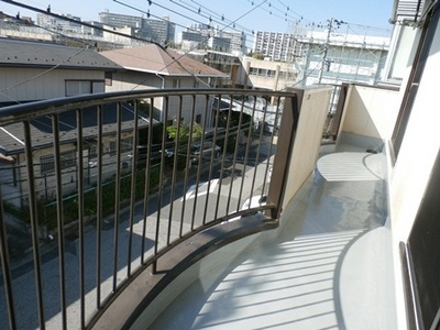 Balcony. Good balconies per positive for the southwest-facing