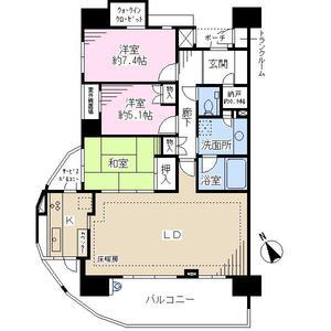 Floor plan. 3LDK + S (storeroom), Price 35,800,000 yen, Occupied area 95.02 sq m , Balcony area 20.11 sq m