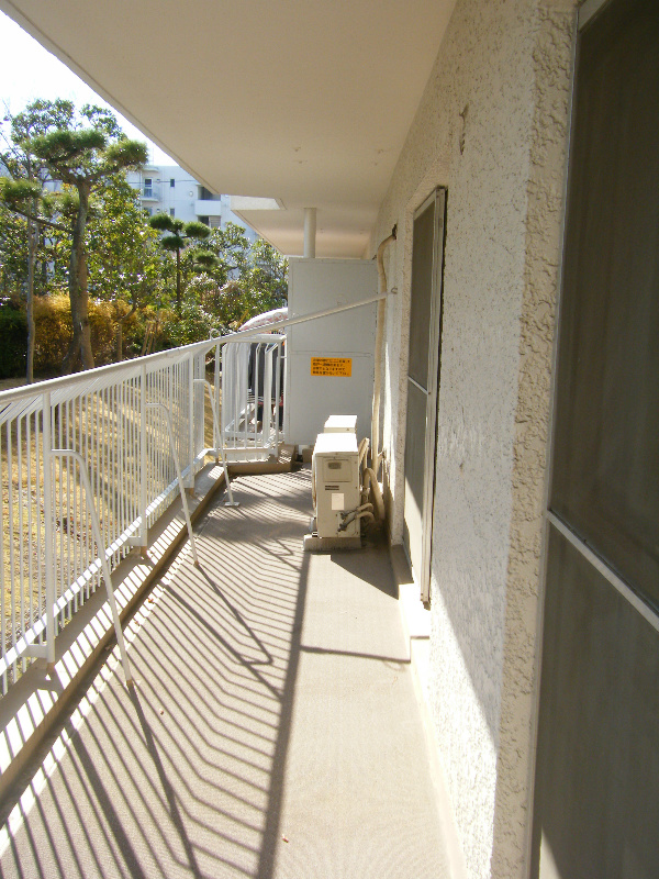 Balcony. Spacious balcony of 16 square meters