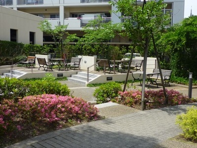 Other. There is also a space to talk sitting in the landscaped courtyard.