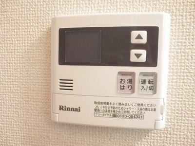 Other. A control panel equipped with a hot water beam function of the bath. 