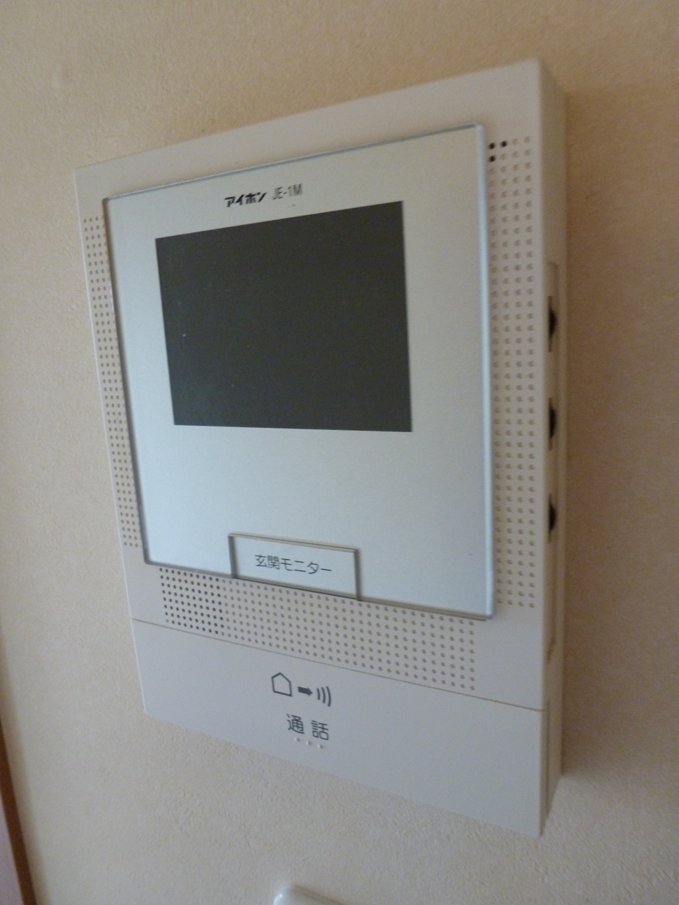 Security. Monitor with intercom