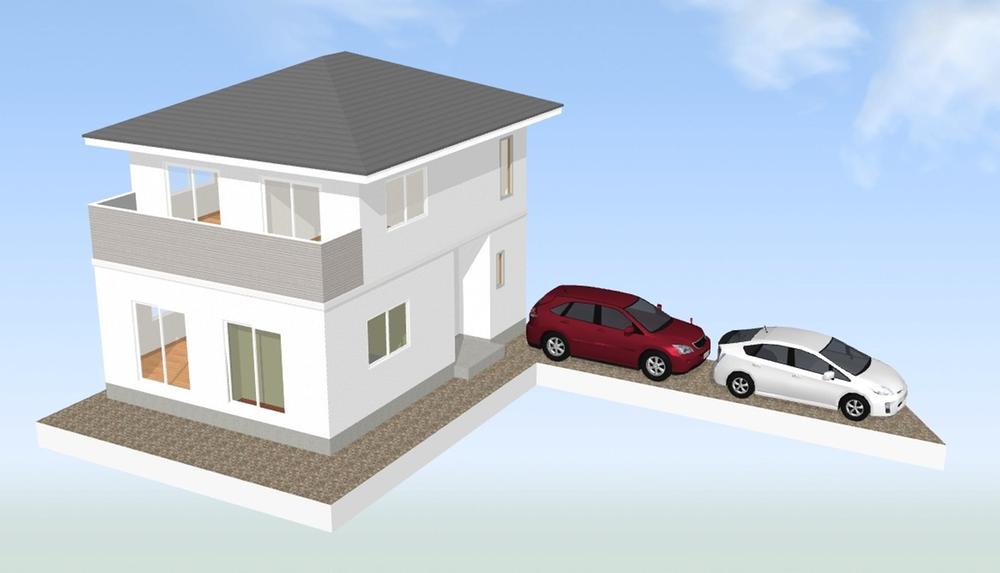 Rendering (appearance). outer wall ・ Of roof color shape, etc., There is a possibility of change.