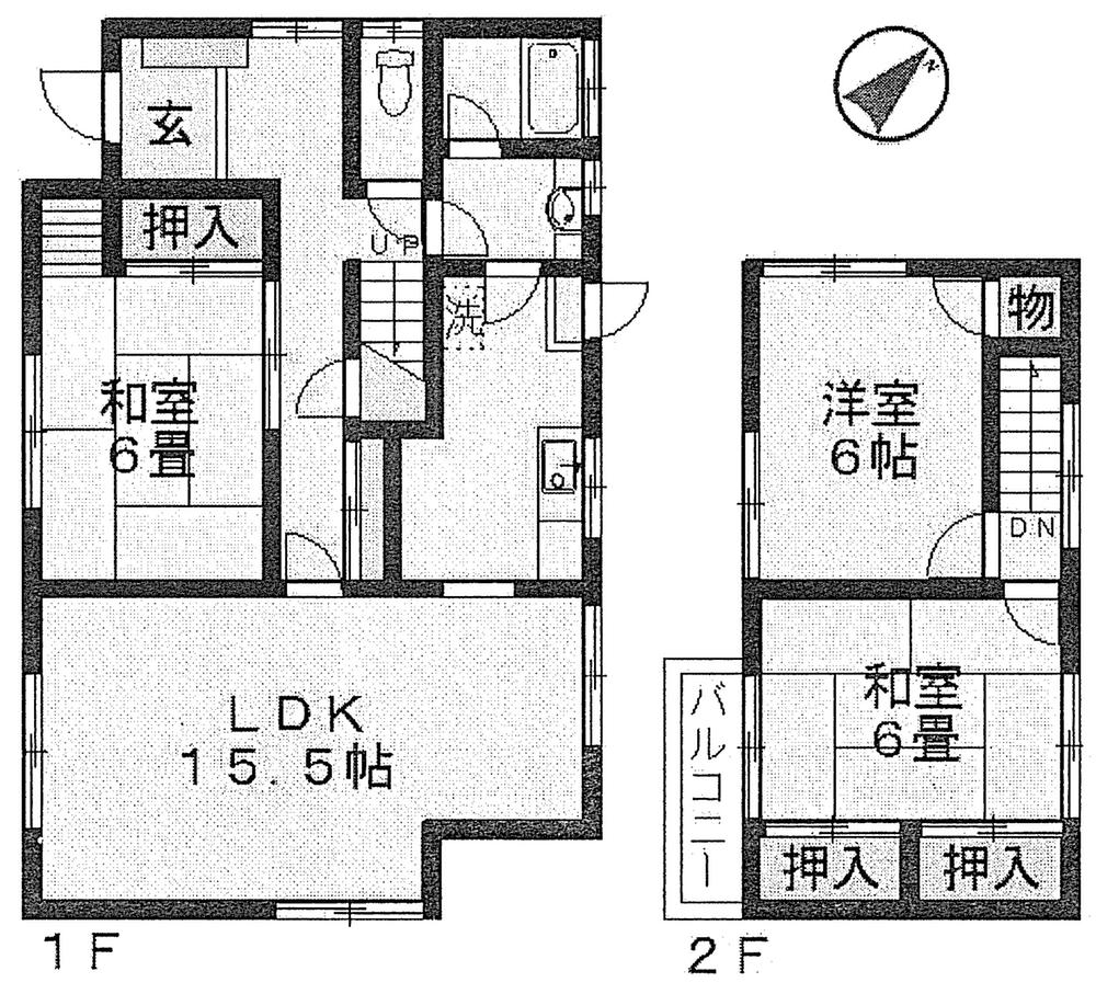 Floor plan. 19,800,000 yen, 3LDK, Land area 181.77 sq m , Building area 83.62 sq m