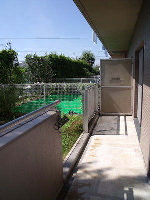 View. Balcony and private garden is attractive