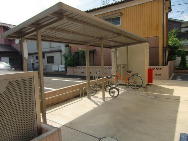 Other common areas. Bicycle-parking space