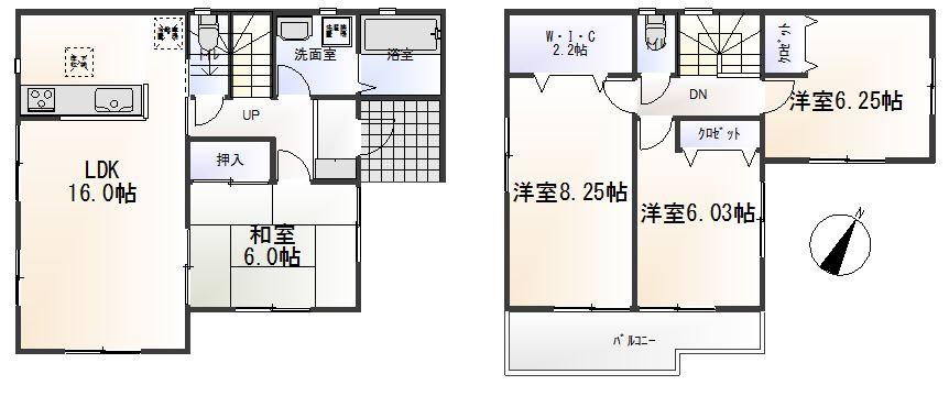 Floor plan. (3), Price 26.5 million yen, 4LDK, Land area 200.01 sq m , Building area 99.78 sq m