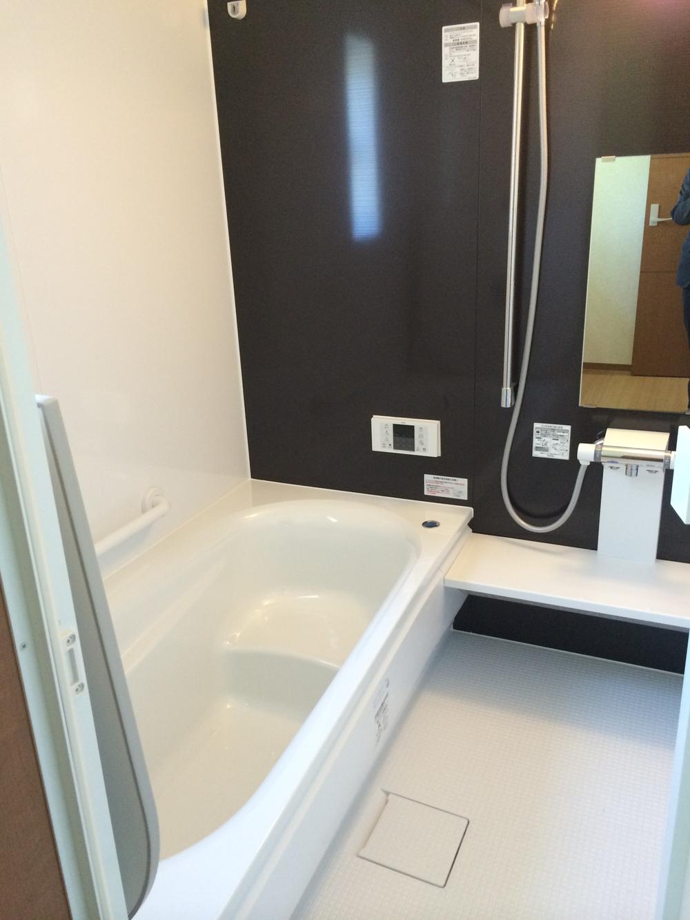 Bathroom. Example of construction