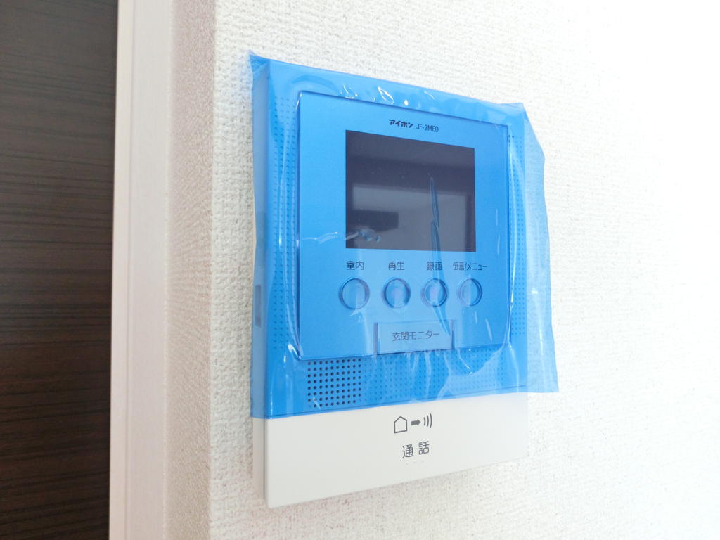 Security. Monitor with intercom