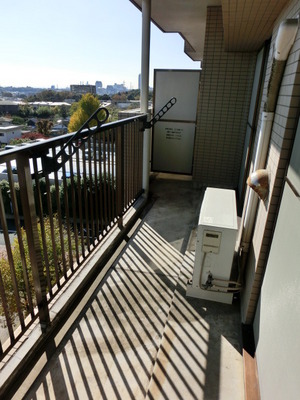 Balcony. I laundry is Jose a lot.