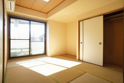 Living and room. It is the south side of the Japanese-style room